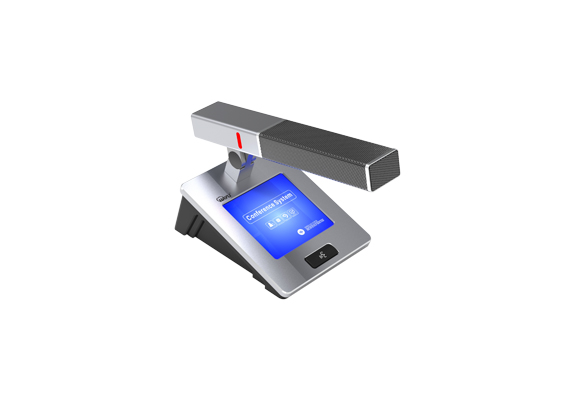 方咪触摸屏式视像代表单元   HB-1504DV
