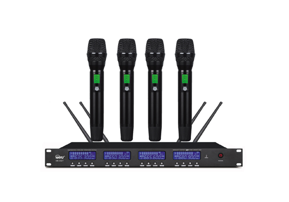 一拖四U段无线手持话筒 HB-1027