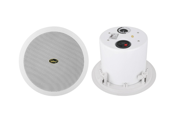 6寸同轴带金属后罩吸顶扬声器 HR-510B