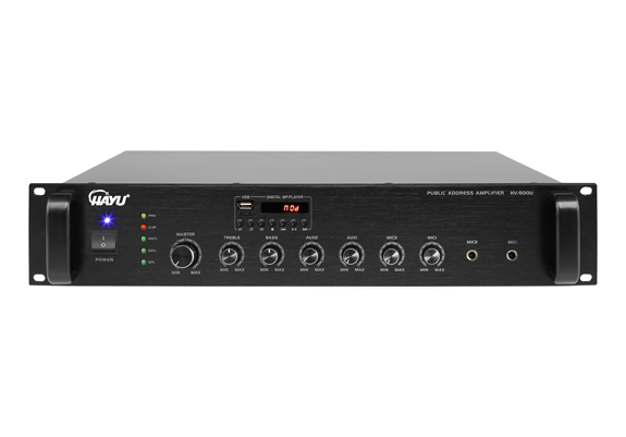 带MP3广播功率放大器 HV-500U