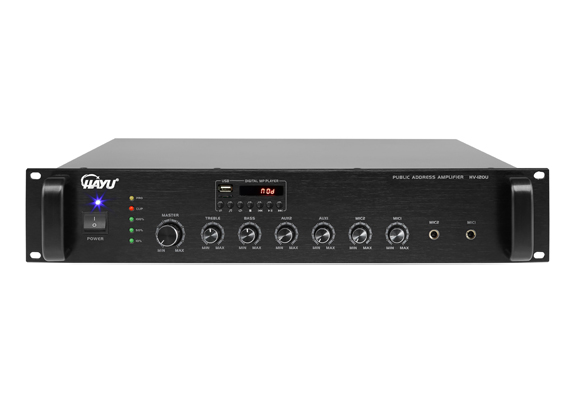 带MP3广播功率放大器 HV-120U