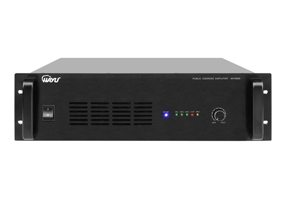 纯后级广播功率放大器 HV-1000